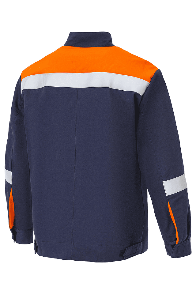 Костюм летний для защиты от электрической дуги СП011-Л 20,1 кал/см² т.синий - _2_