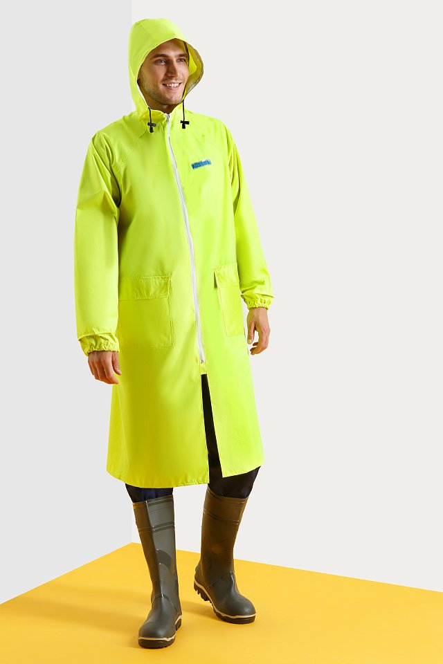 Плащ влагозащитный ПОСЕЙДОН (POSEIDON WPL) WATERPROOFline Минпромторг лимонный - 824