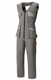 Полукомбинезон "Профессионал" темно-серый