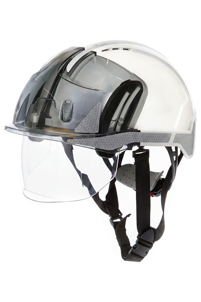 Каска защитная JSP EVO VISTAshield (ЭВО ВИСТАшилд) с интегрированным защитным лицевым щитком белая - upload/resize_cache/iblock/9b4/r3f1l3riw8l3ssvywr5wtvfsertuij48/640_1002_1821712164bebe8964a3cb4f91f48bb72/1