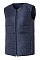 Жилет ЭЙЧ ЛАЙН утепленный мужской темно-синий
