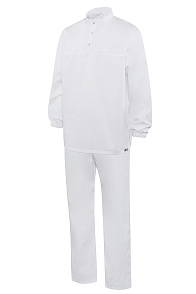 Костюм ЭЙЧ-ЛАЙН КЛАССИК Лайт (H-Line) с длинным рукавом белый