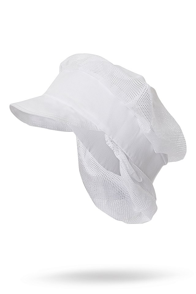Кепи Эйч- Лайн с сеткой белая