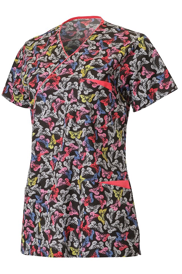 Блуза ЛИНДРЕД (Lindred) ОРИОН СТРЕЙЧ женская принт бабочки, рукав короткий - upload/resize_cache/iblock/a70/ldtzvyluuo9qtr1miw20amgfyyysrxkw/640_1002_1821712164bebe8964a3cb4f91f48bb72/Specodejda_19_08_2458036