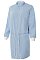Халат ГВЕНН ЛЮКС ЛИНДРЕД  длинный рукав, кнопки женский светло-голубой