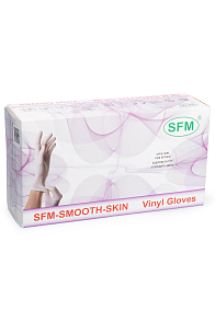 Перчатки виниловые SFM _