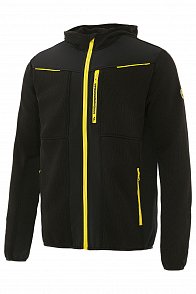 Куртка ЮНИОНВОРКВЕАР (UNIONWORKWEAR) Нитид флис черная