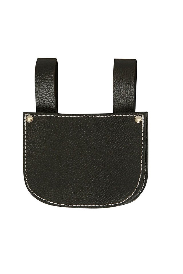 Сумка двухсекционная черная