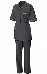 Костюм КЛИНПЛЕКС (CLINPLEX) ВИТА Лайт женский графит с оранжевым