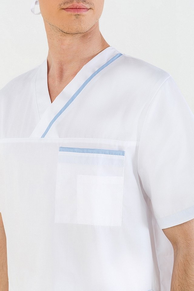 Куртка LINDRED (ЛИНДРЕД) ОРИОН короткий рукав мужская белая - upload/resize_cache/iblock/bb2/kdd60bhltf892exnv9a5wms2on410rn2/640_1002_1821712164bebe8964a3cb4f91f48bb72/3