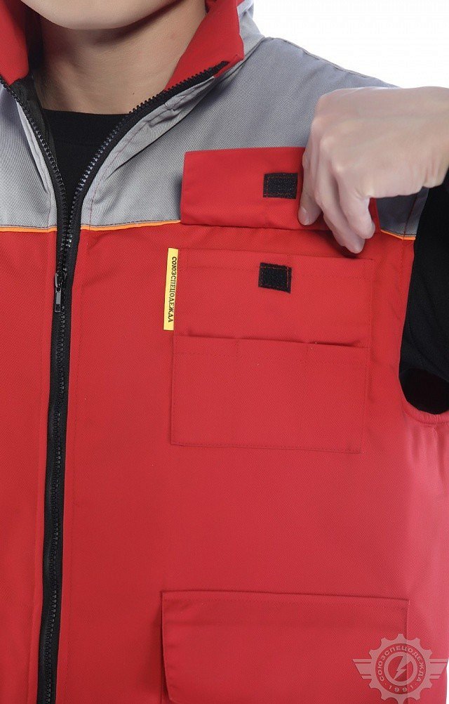 Жилет Профессионал утепленный красный/светло-серый - upload/resize_cache/iblock/bc7/640_1002_1821712164bebe8964a3cb4f91f48bb72/zhilet_professional_zimniy_krasnyy_svetlo_seryy_7_1