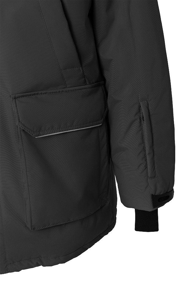 Куртка Домбай утепленная графит, тк.Рейнман Хеви - copy