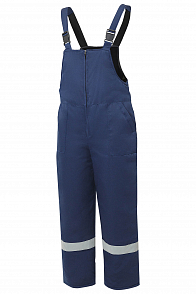 Полукомбинезон Стандарт утепленный т.синий