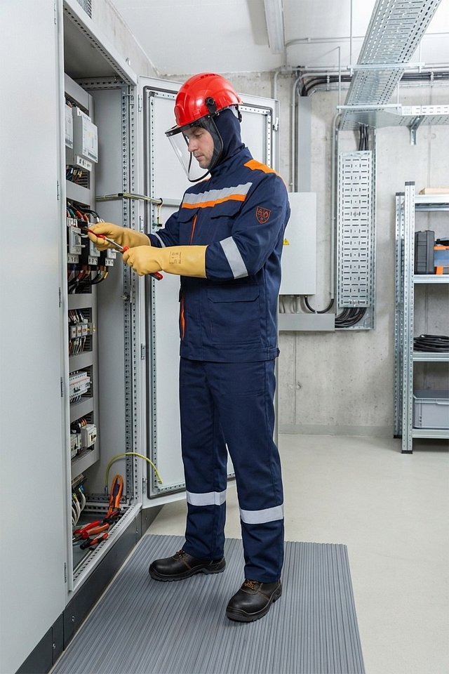 Костюм летний для защиты от электрической дуги СП02-Л 47,8 кал/см² Минпромторг т.синий - upload/resize_cache/iblock/cea/uu036gxcgty4kxuuhscc6nr60rfmva39/640_1002_1821712164bebe8964a3cb4f91f48bb72/3