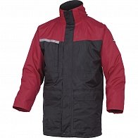 Куртка Дельта Плюс Аляска2 (ALASKA2) 2 в 1 утепленная черная/красная