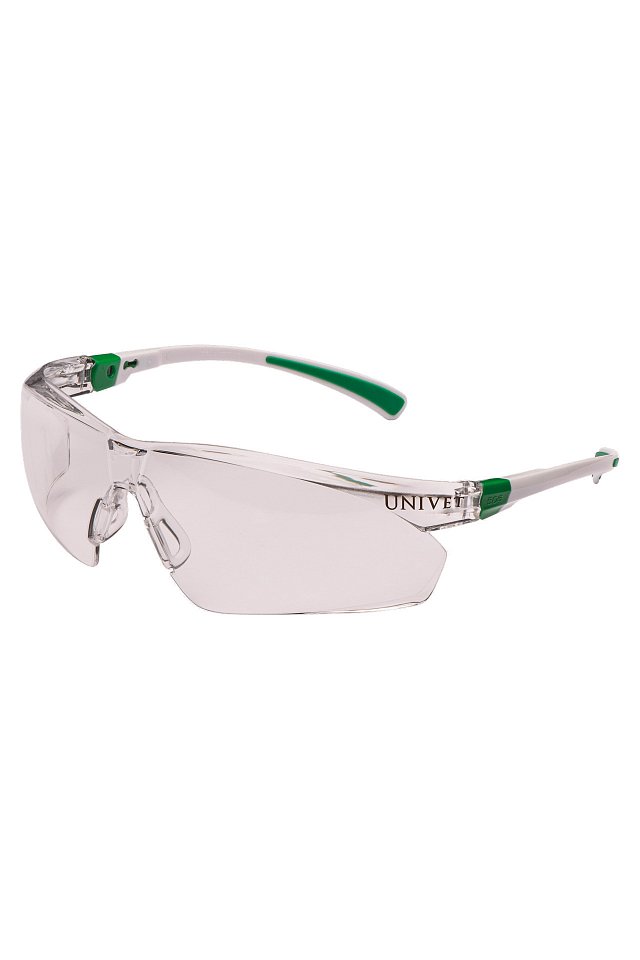 Очки защитные открытые UNIVET (УНИВЕТ), серия 506U арт. 506U.03.00.00, прозрачные