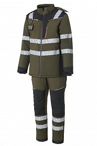 Костюм YURINOX MAX утепленный хаки/черный