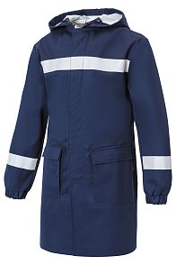 Плащ термостойкий для защиты от электрической дуги, атмосферных осадков ПТв 644 W, 28,2 кал/см² т.синий