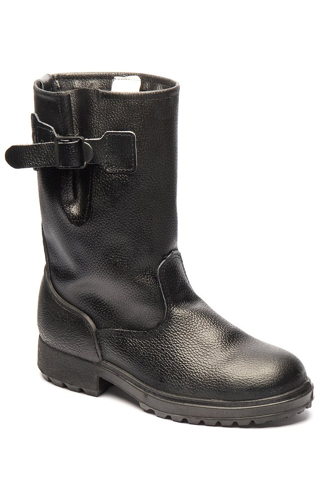 Сапоги МОНТАЖНЫЕ комбинированные юфть/кирза с металлическим подноском утепленные арт 105 1 МП Уиск МИНПРОМТОРГ черные