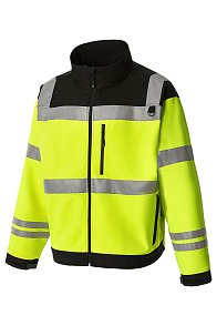 Куртка ЮНИОНВОРКВЕАР Хай-Вис (UNIONWORKWEAR Hi-Vis) Контраст демисезонная желтая