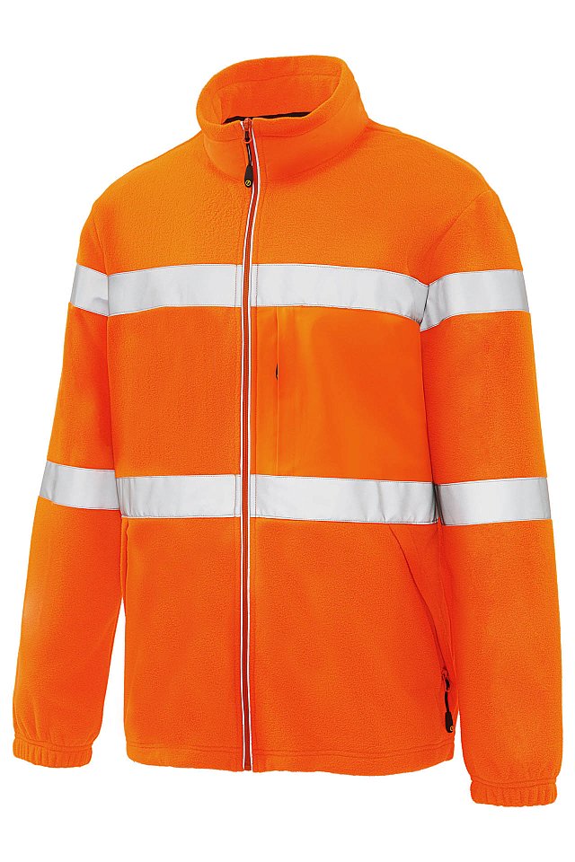 Куртка ЮНИОНВОРКВЕАР Хай-Вис (UNIONWORKWEAR Hi-Vis) флисовая со световозвращающими полосами оранжевая - upload/resize_cache/iblock/daf/q35mx1a3dt7z1zg50bzs7tf019ke7bjg/640_1002_1821712164bebe8964a3cb4f91f48bb72/1