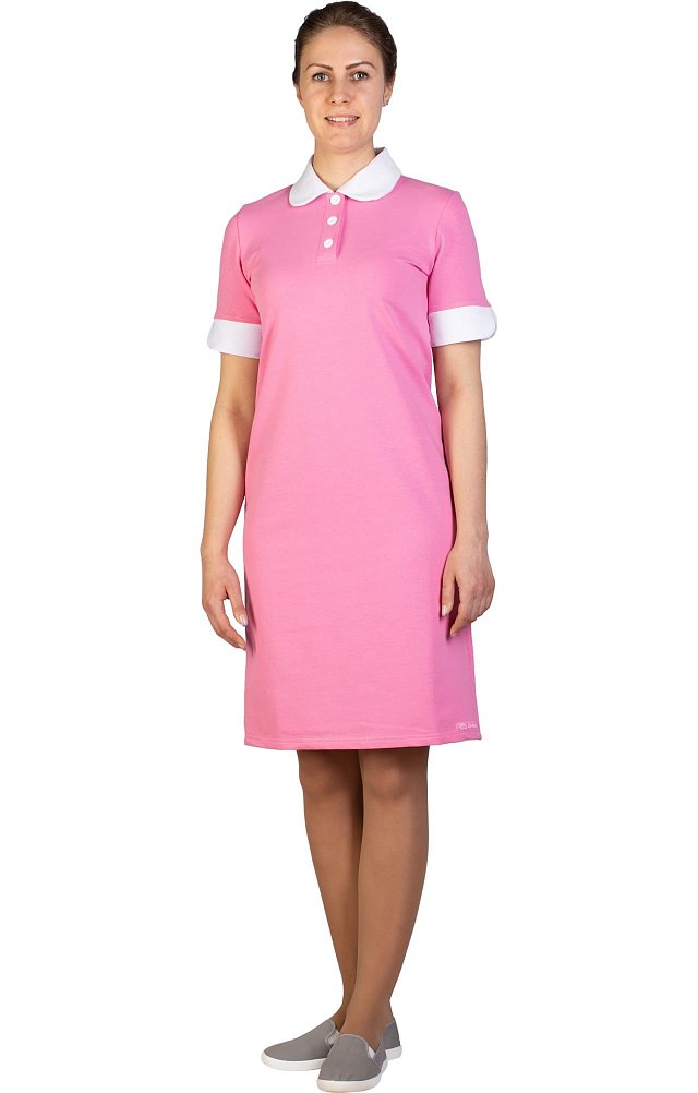 Платье-поло трикотажное GRACE (Грейс) цвет PINK (розовый) - upload/resize_cache/iblock/dcd/640_1002_1821712164bebe8964a3cb4f91f48bb72/platye_grace_pink_wo_apron