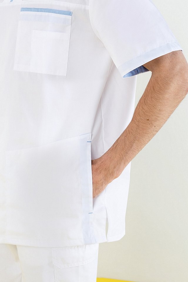 Куртка LINDRED (ЛИНДРЕД) ОРИОН короткий рукав мужская белая - upload/resize_cache/iblock/def/chk9anyzw2vq8le0eb130o0v2brkflt0/640_1002_1821712164bebe8964a3cb4f91f48bb72/4