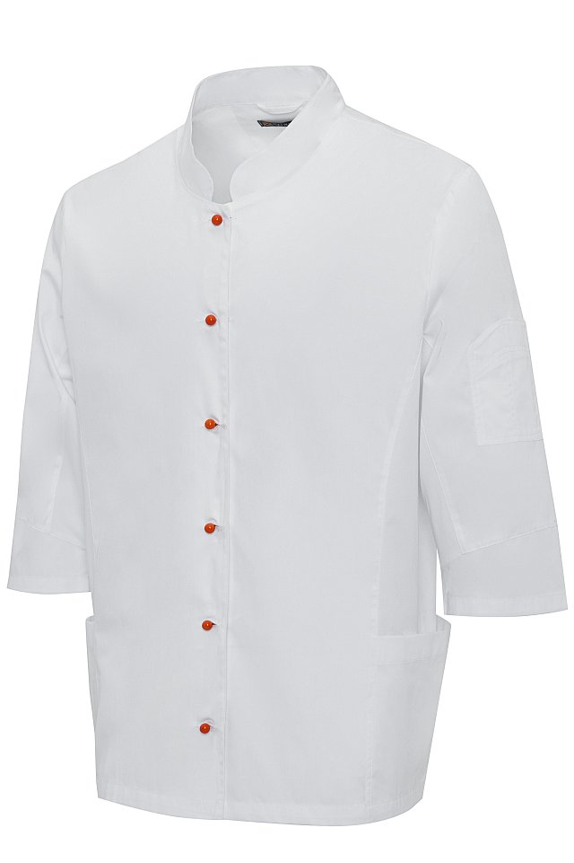 Китель поварской РИСТРЕТТО КЛАССИК (Ristretto CLASSIC) однобортный белый