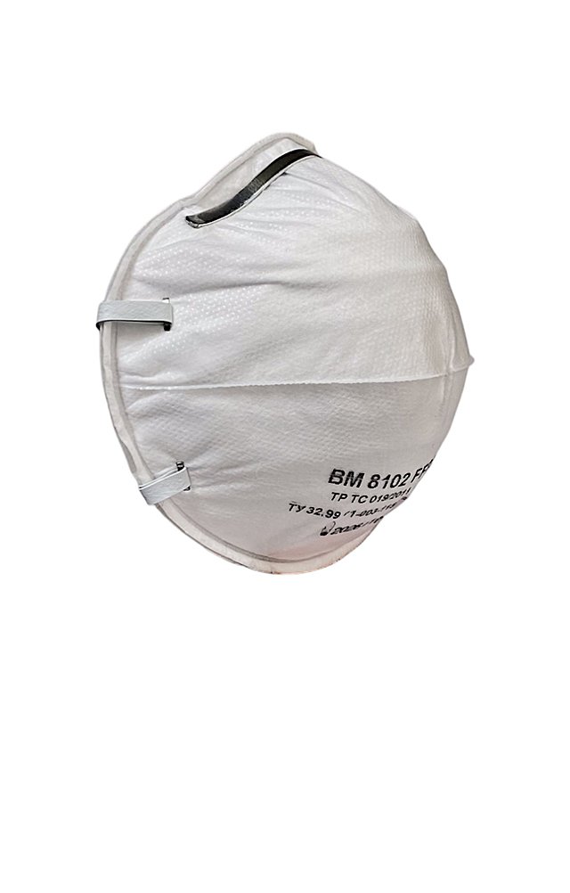 Респиратор ВМ 8102 FFP2 NR D _ - polubok1