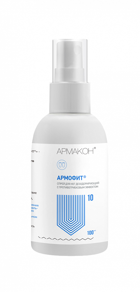 Спрей для ног дезодорирующий АРМОФИТ _ - Armofit_100ml_front