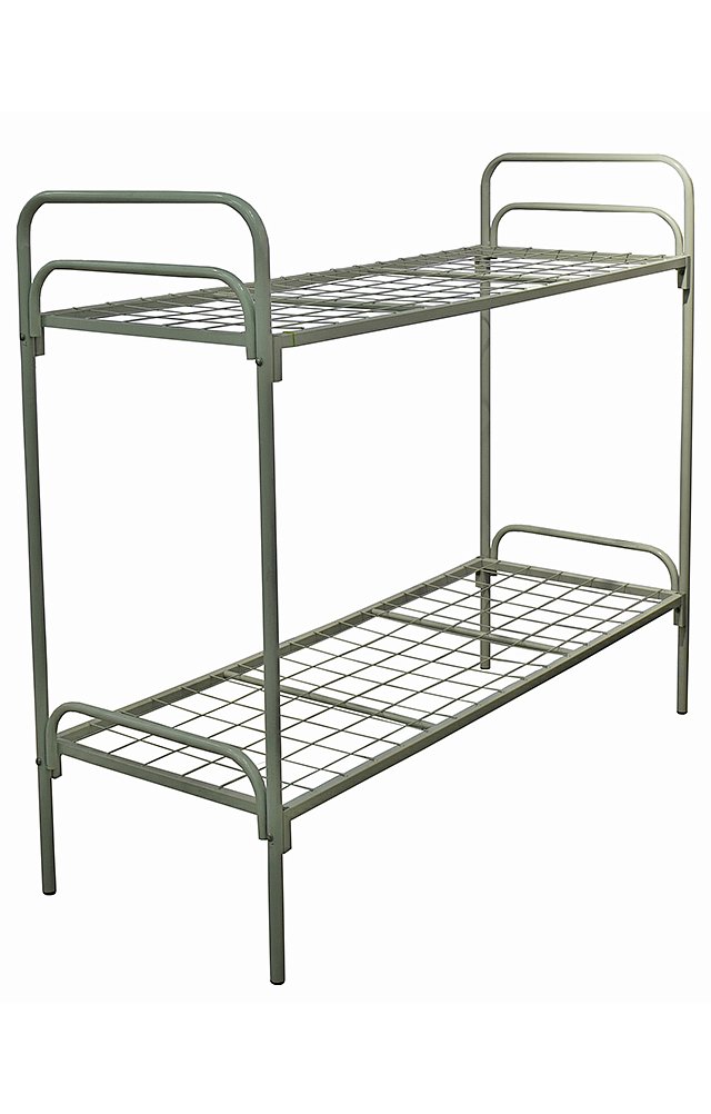 Кровать металлическая двухъярусная