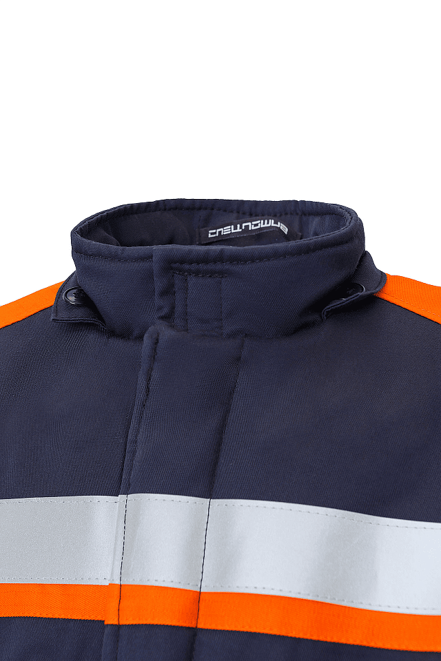 Костюм зимний для защиты от электрической дуги СП08-З, 67,4 кал/см² т.синий - _9_