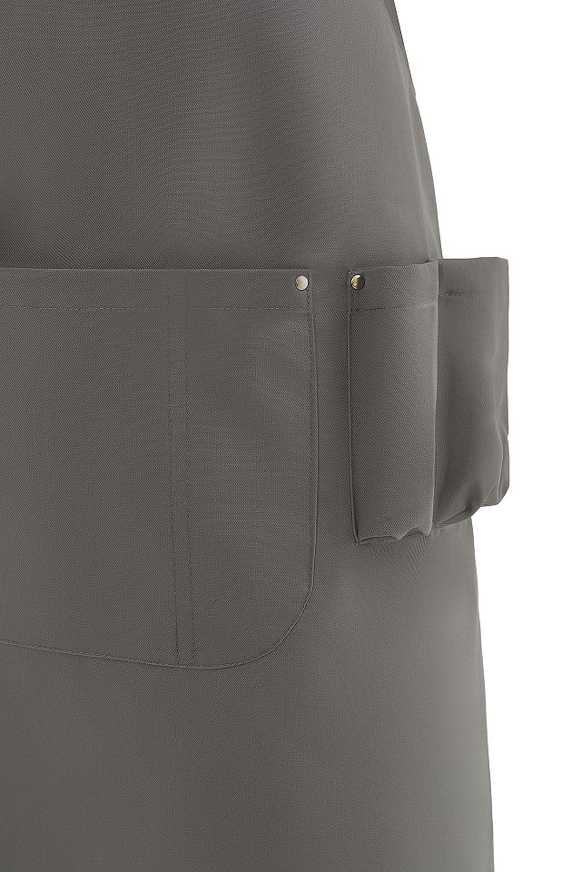 Фартук БРИСТОНБАР РИКОН (BristonBar RICON) с нагрудником т.серый - etiketki