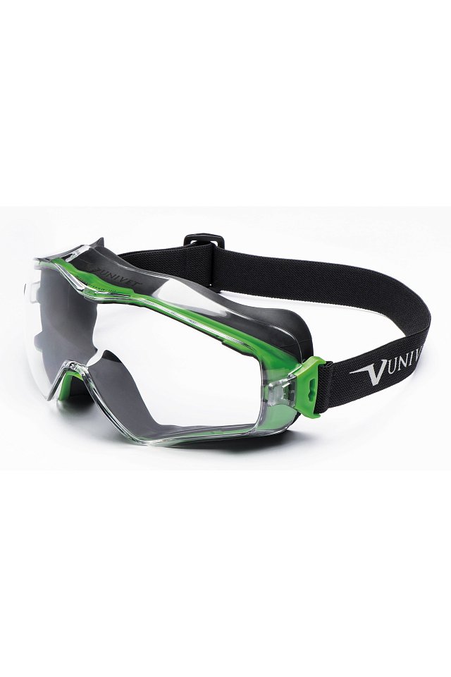 Очки защитные закрытые UNIVET (УНИВЕТ), серия 6X3 арт. 6X3.00.00.00, прозрачные