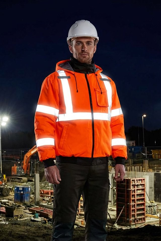 Куртка ЮНИОНВОРКВЕАР Хай-Вис (UNIONWORKWEAR Hi-Vis) Рефлектор демисезонная оранжевая - upload/resize_cache/iblock/f9b/c7y0qexalssn7r7m2srvsz6o2rzq8bzd/640_1002_1821712164bebe8964a3cb4f91f48bb72/3