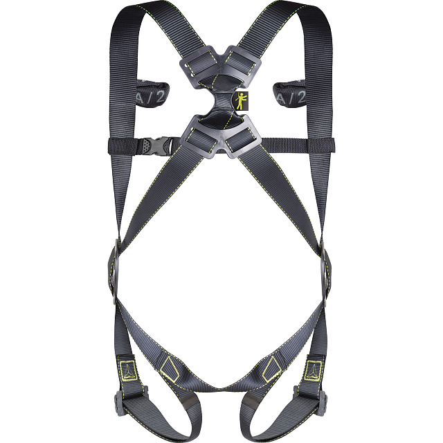 Страховочная привязь ДЕЛЬТА ПЛЮС с 2 точками крепления HAR22X черный - _1_