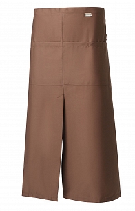 Фартук «BARISTA» удлиненный, цвет chocolate (темно-коричневый)