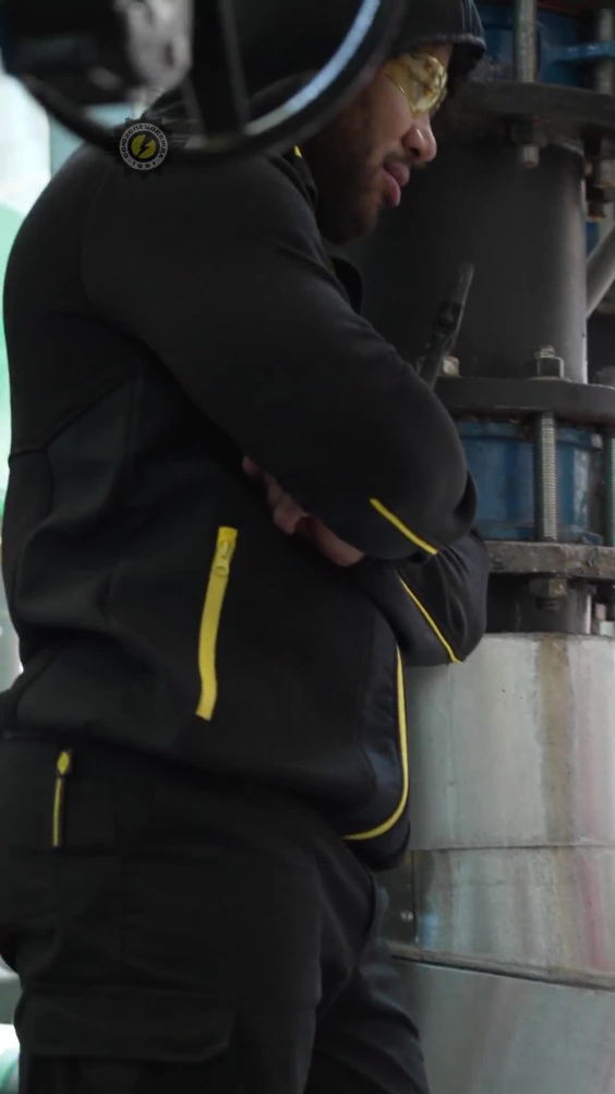 Куртка ЮНИОНВОРКВЕАР (UNIONWORKWEAR) Нитид флис черная